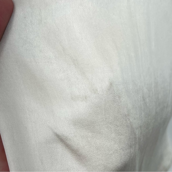 Elliatt XS Aleah Satin Dress Maxi Gown 0154 button cuff trumpet ruffle hi low - Picture 9 of 16